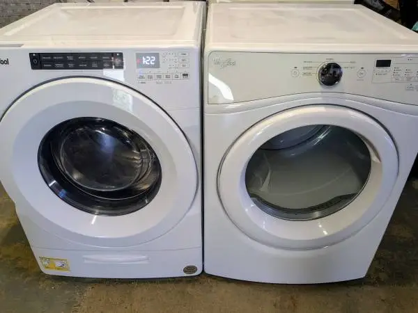 Whirlpool HE Washer Electric Dryer set. Would DELIVER