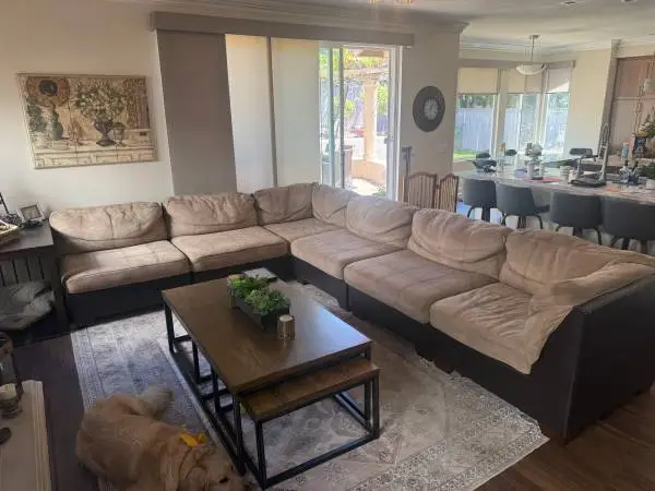 Large 6-piece Sectional Sofa by Ashley (21.5 ft linear ft of seating)
