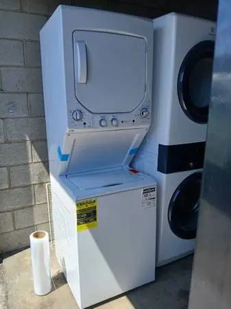 24 kenmore new stackable washer and gas dryer