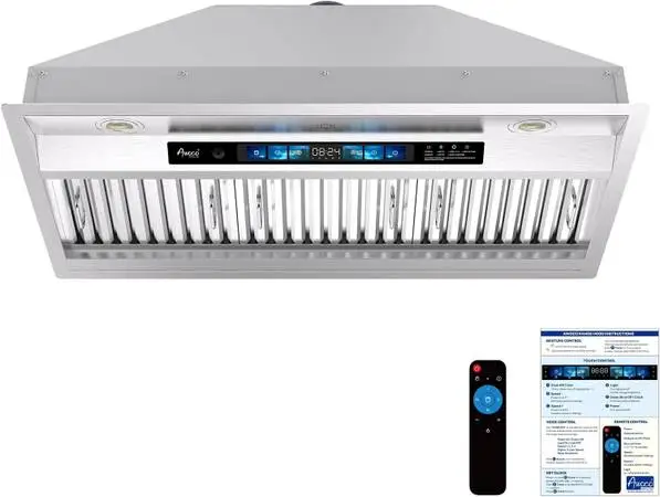 Dent 36 Built-in Ducted, Ductless Convertible Range Hood with 6 Vent