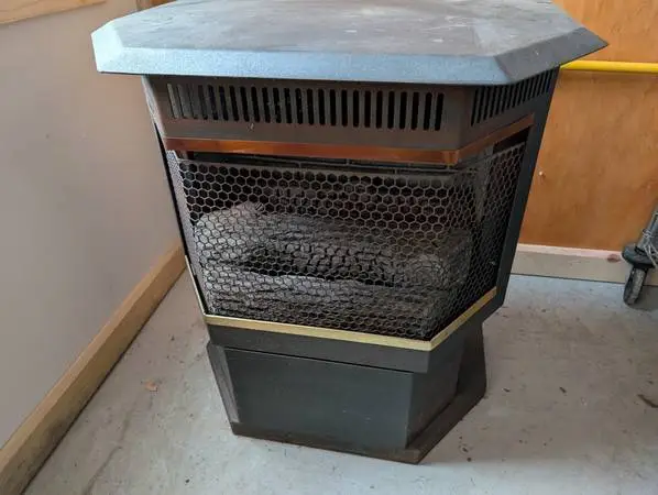 Natural Gas Ventless Heater Stove Fireplace
