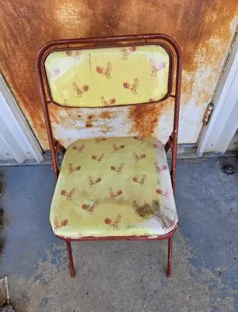Samsonite mid century folding chairs
