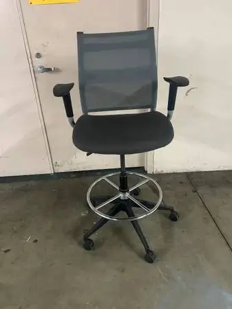 SitOnIt Seating Wit Mid-Back Mesh Drafting Stools / Task Chairs – Exce
