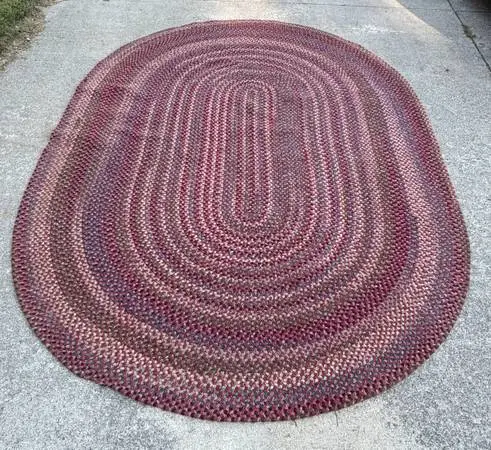 Braided Area Rug - Multi Color - 6’ x 9’ - Beautiful !