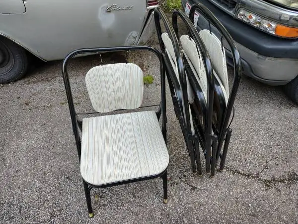 Vintage Mid Century Folding Chairs