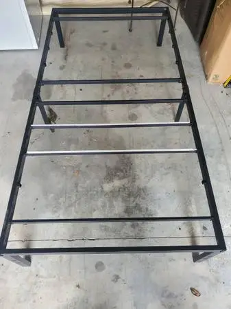 ................. Steel Foldable Metal Bed Frame .......