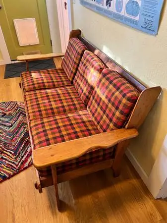 Antique Couch W.R. Dallas Studio Couch