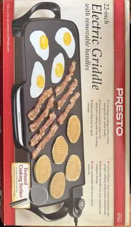 Presto 22in Electric Griddle