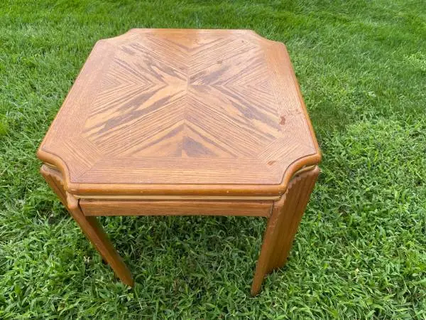 End Table- Oak