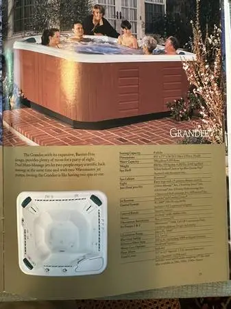 Free Hot Springs Hot Tub and cover you remove it