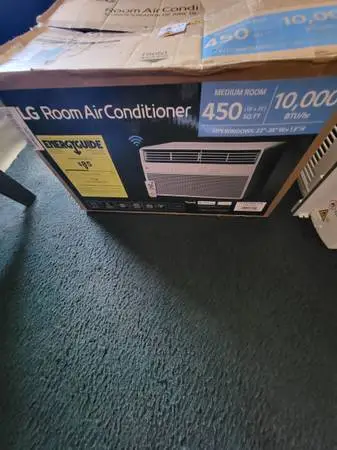 NEW LG 10,000 BTU AIR CONDITIONER  WILL DELIVER!