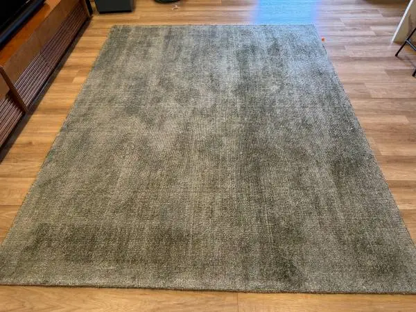 West Elm Wool Evergreen 8x10 Rug