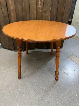 ♦♦ 42 Vintage Maple Tell City Mid-Century Drop Leaf Dining Table ♦♦