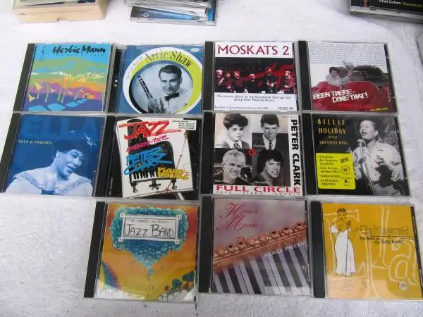 OVER 25 Audio CDs JAZZ BLUES SWING Etta Jones EARL WILD Patsy Kline