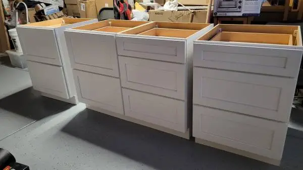 LABOR DAY DEAL - Kitchen cabinet base cabinets with drawers