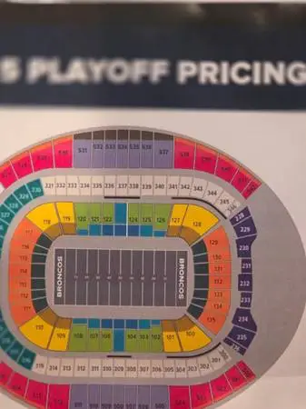 DENVER BRONCO TICKETS