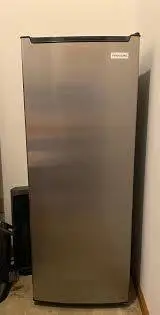 Stainless Steel Upright Freezer 7 cu ft
