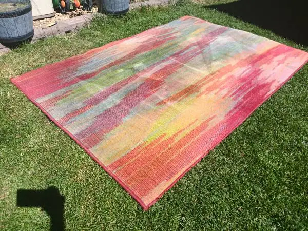 Oriental Weavers Prismatic Multicolored Area Rug Carpet 53 x 76