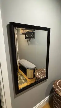 Wall Mirror - Black