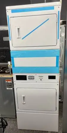 WHIRLPOOL COMMERCIAL STACKED DRYERS GAS
