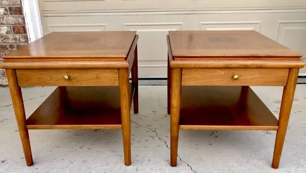 Mid century Drexel pair night stands - great find!& more