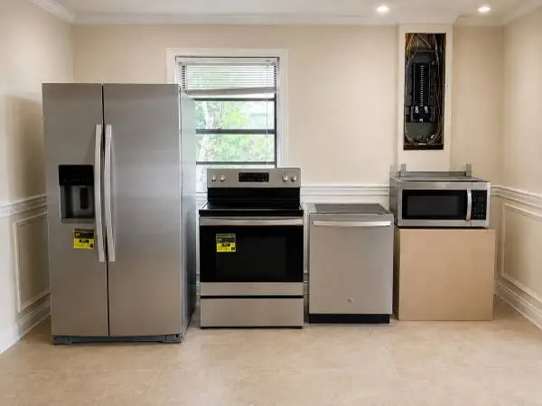 Full kitchen appliances set