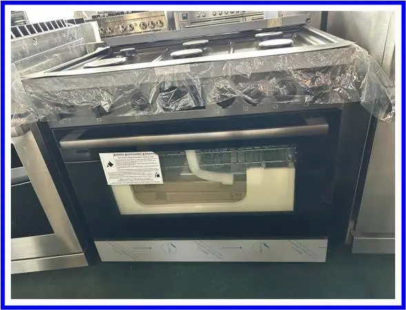 Bosch 800 Series Freestanding Dual Fuel Convection Range Black