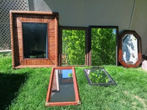 Various Living Room Mirrors Different Sizes