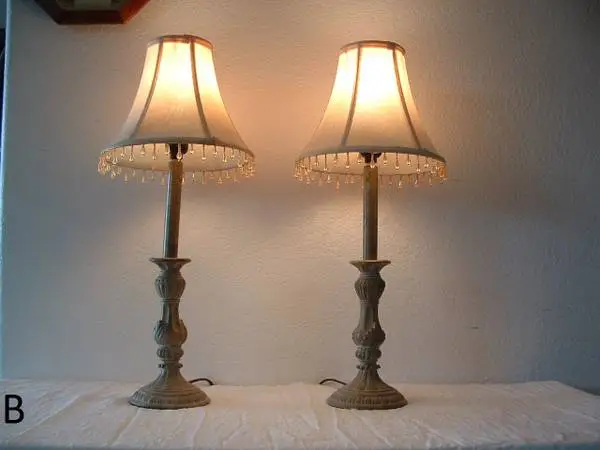 Assortment of Vintage Lamps