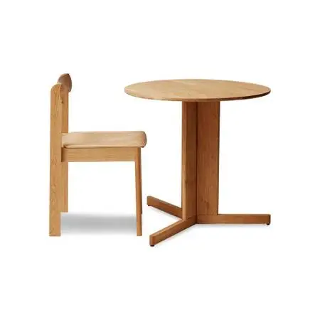 Form & Refine Trefoil solid oak bistro table - new in box $600