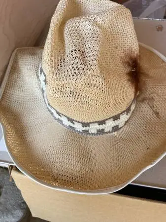 Large cowboy hat