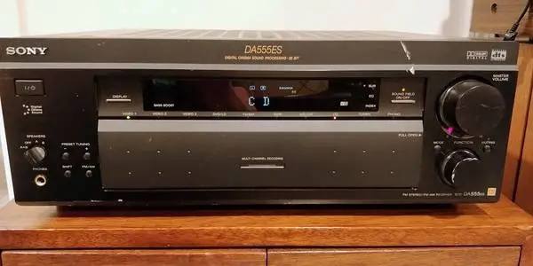 Sony STR-DA555ES 5.1 Surround Sound Home Theater Receiver Amp