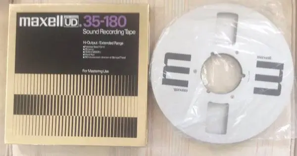 Maxell Aluminum Metal Awesome Reel to Reel 10.5 x 1/4 inch Japan