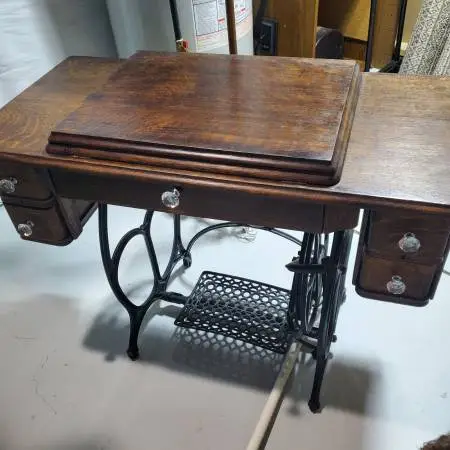 Vintage singer sewing machine