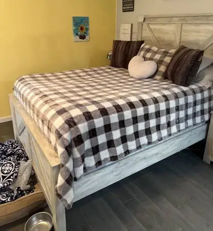 Master bedroom suite