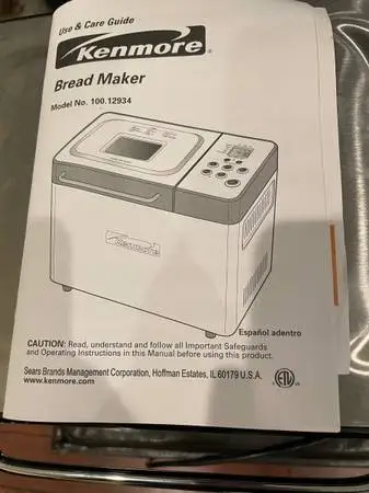 Kenmore Bread Maker
