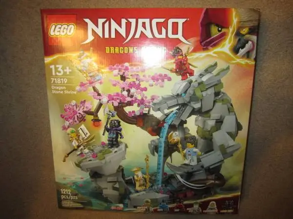 Sealed Box New Lego 71819 Ninjago Dragon Stone Shrine 1212 Pcs