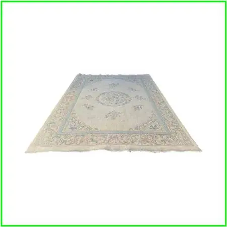 9ft 6in X 13ft 5in Turkish Hand Woven Oushak Area Rug