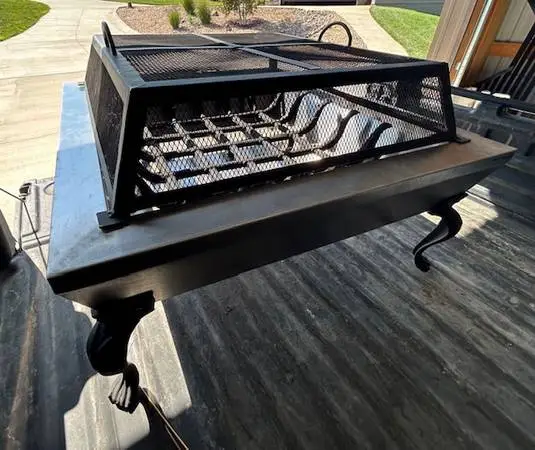 Stainless Steel Fire Place Brand new and assembled