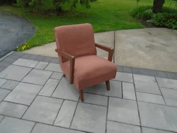 Mid Century Modern Rocking Armchair