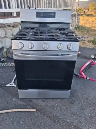 LG gas stove