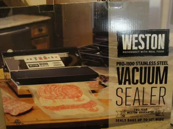 WESTON PRO 1100 STAINLESS STEEL VACUUM SEALER