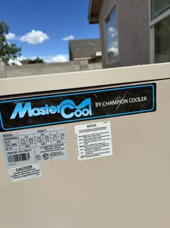 MasterCool Evap Cooler