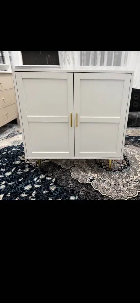 Royalcraft ZLSA007 White 2-DoorStorage Cabinet