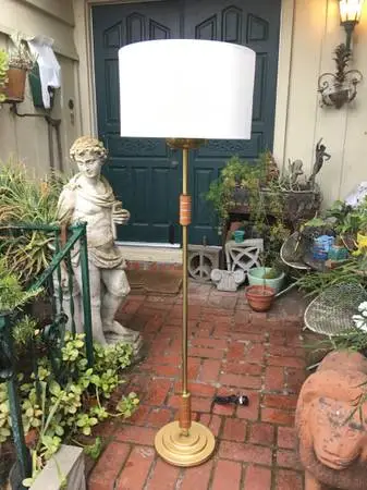 1930s-40s Art Deco/Moderne working Floor Lamp/EXCELLENT Condition