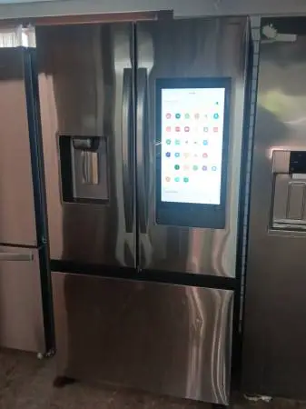 SAMSUNG SMART REFRIGERATOR WITH TELEVISION
