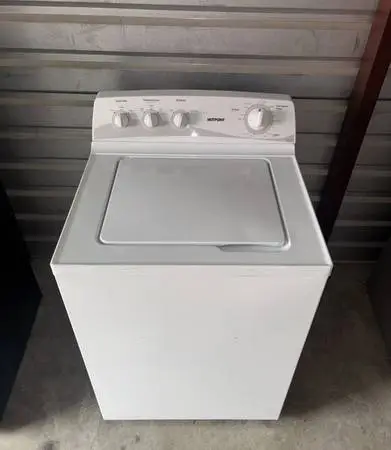 White Hotpoint Washer