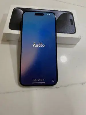 Apple iPhone 15 Pro Max Blue Titanium – Excellent Condition