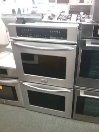 💰🔐 FRIGIDAIRE 27 BUILT IN DOUBLE WALL OVEN STAINLESS