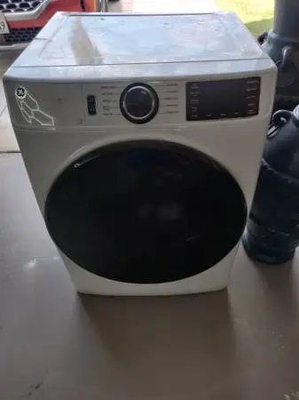 *NEW open box GE frontload electric dryer*